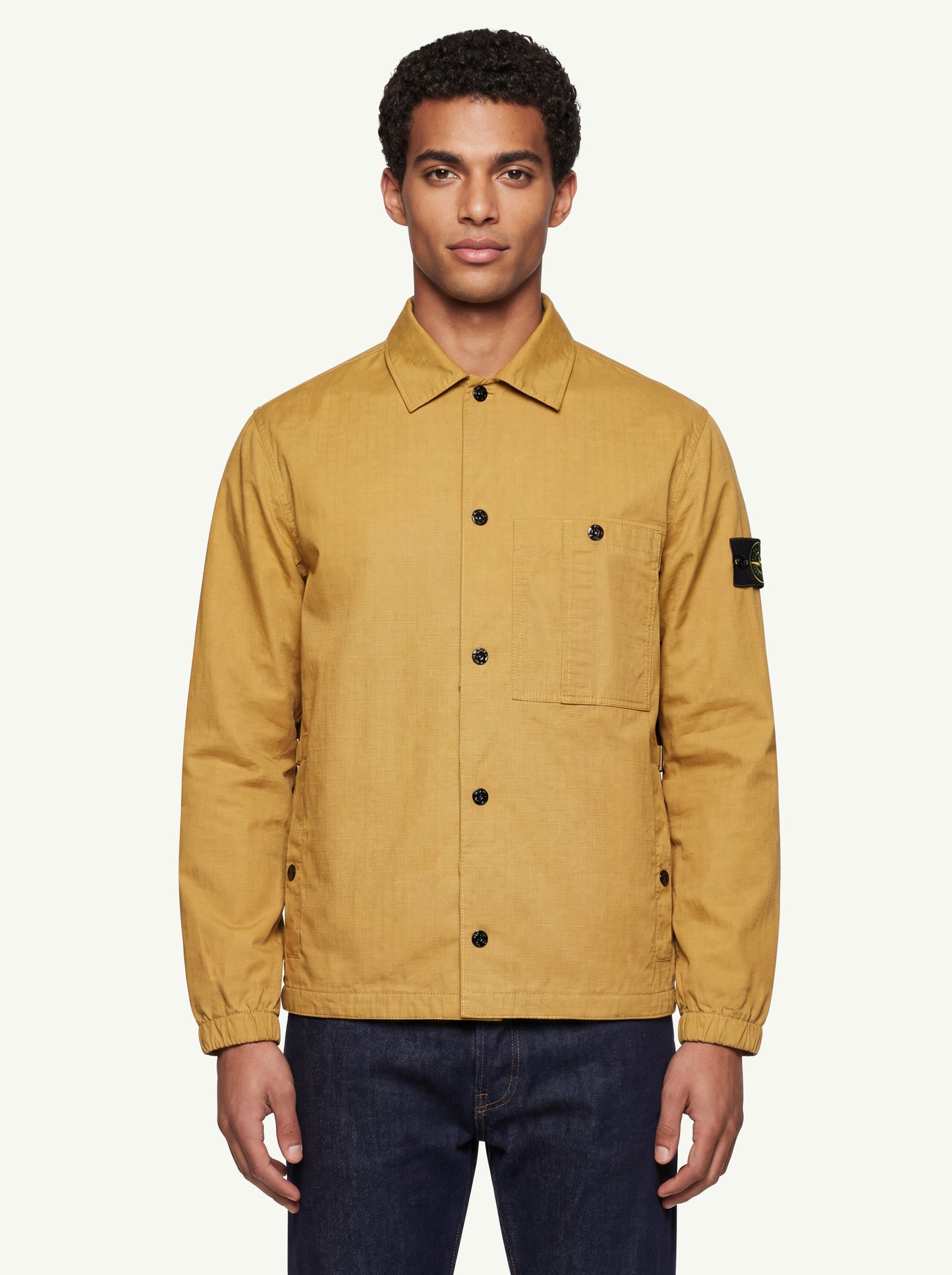  Stone Island Shirt Giallo - 1