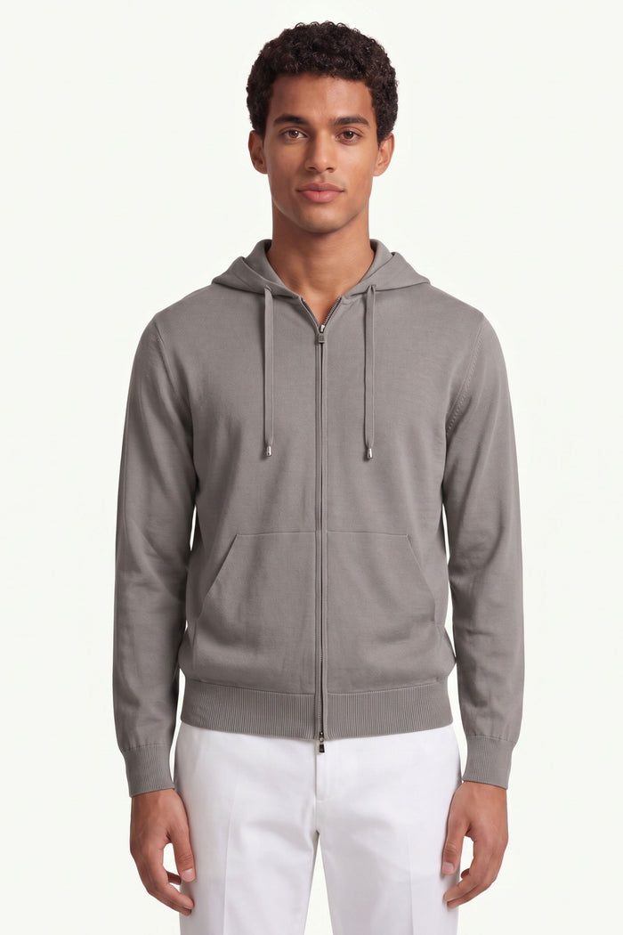 Maglia Full Zip Cappuccio  Uomo Filippo De Laurentiis