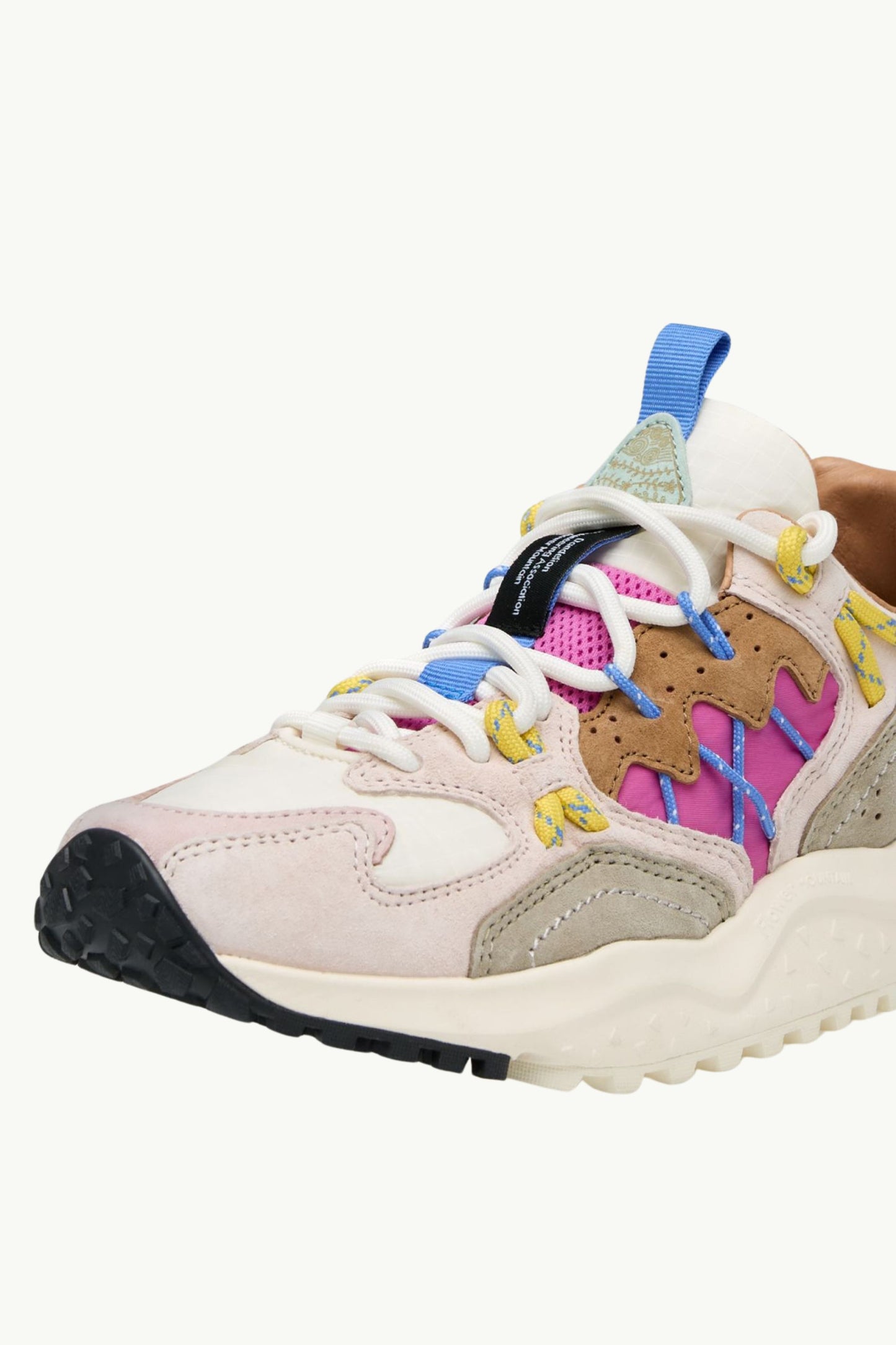  Flower Mountain Sneakers Suede Nylon Ripstop Multicolor - 3