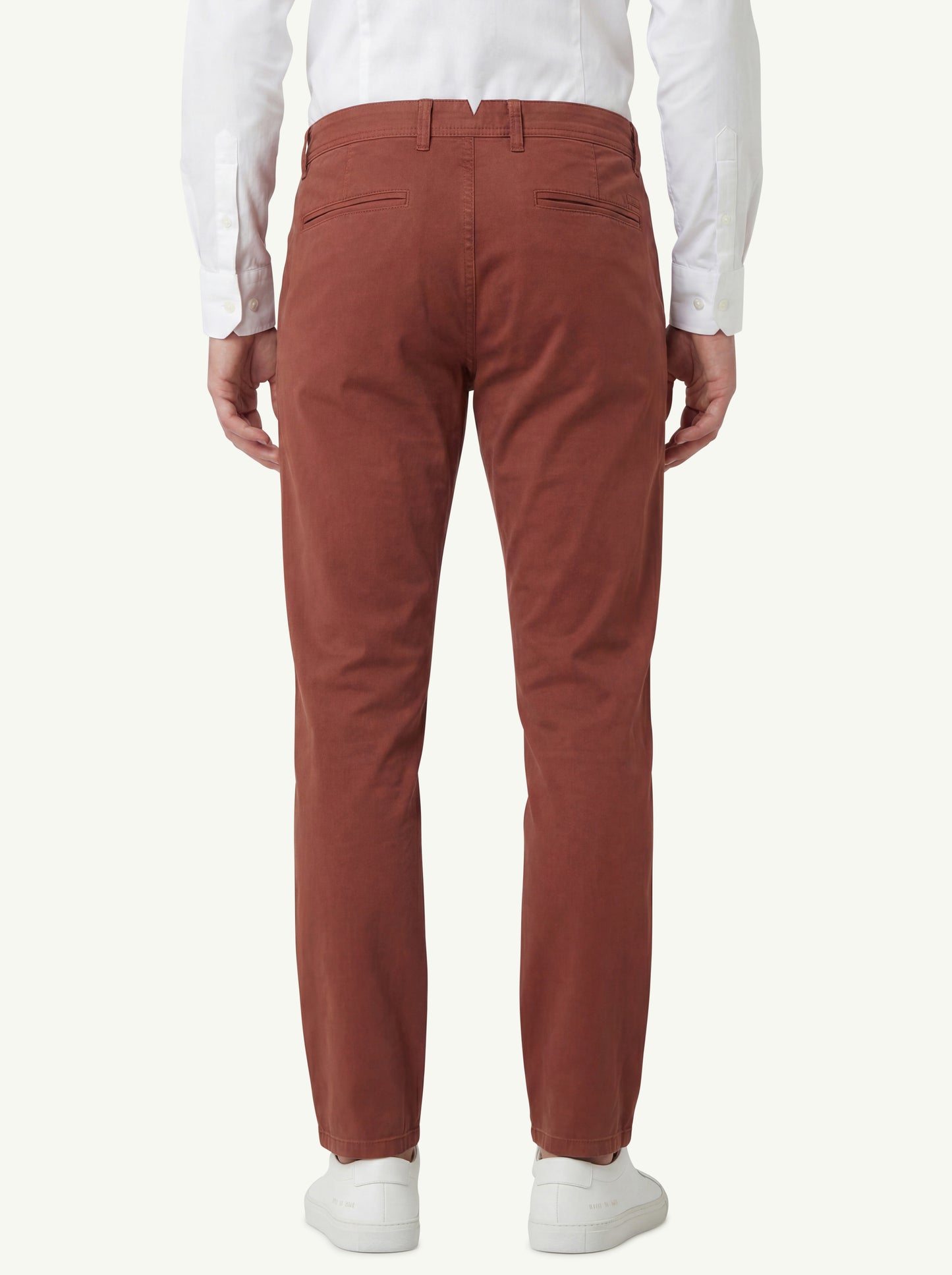  Incotex Slacks Pantalone Bordeaux - 2