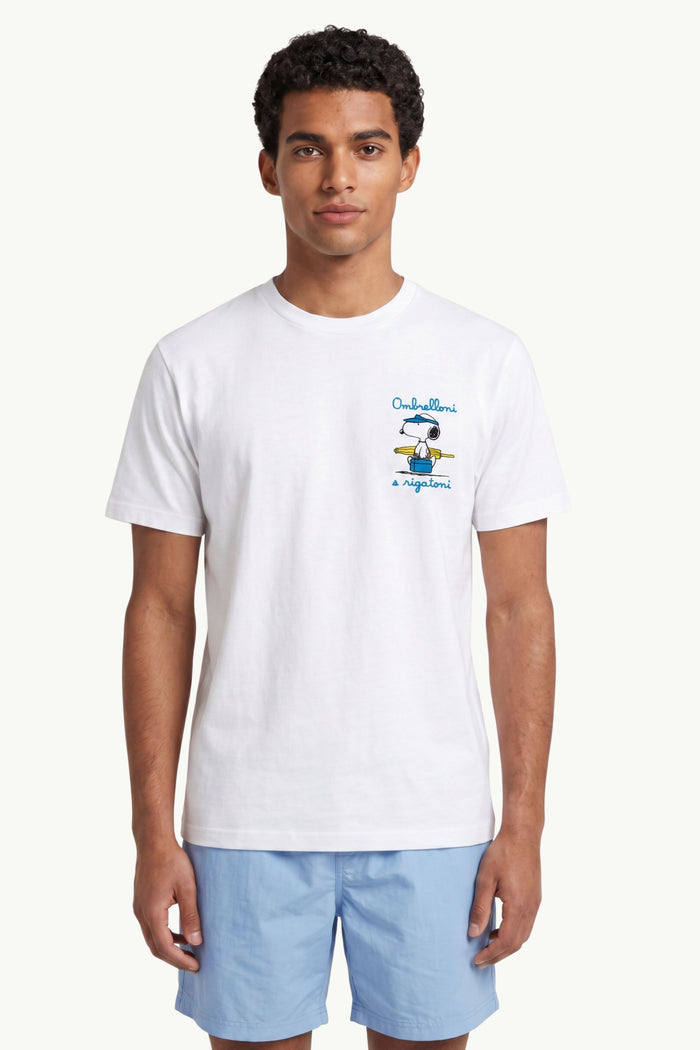 T-Shirt In Cotone  Uomo Mc2 Saint Barth