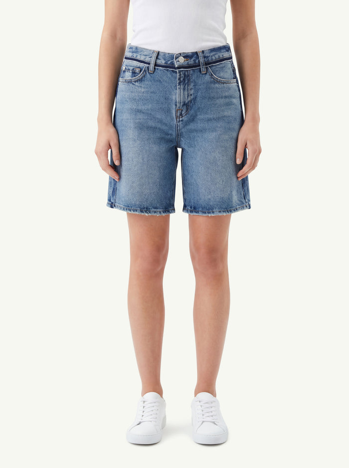 Lola Shorts Sapphire Dust Donna 7 For All Mankind
