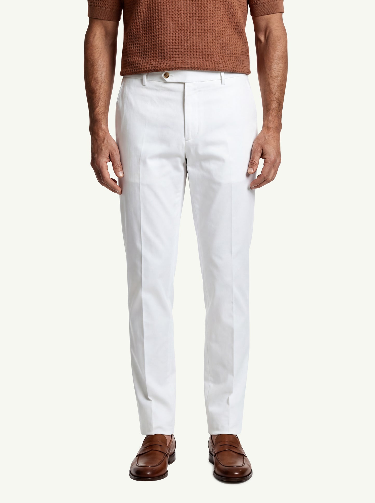  Berwich Pantalone Bianco - 1