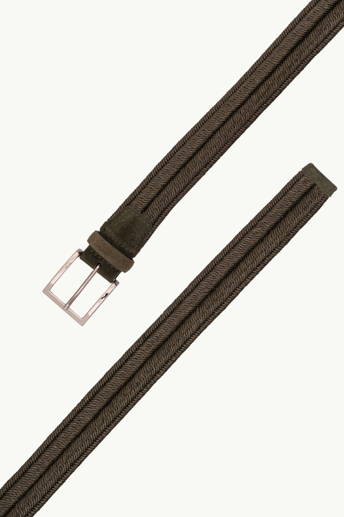 Cintura Sportiva Intrecciata  Uomo Orciani