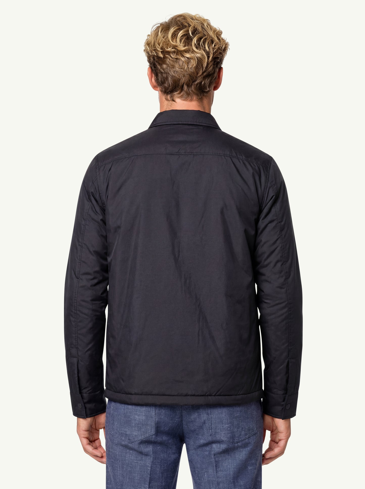  Aspesi Camicia Termica Re Shirt Nero - 2
