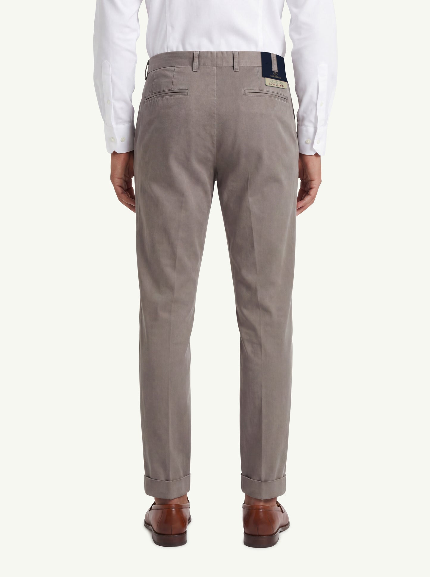  Santaniello Pantalone Beige - 2