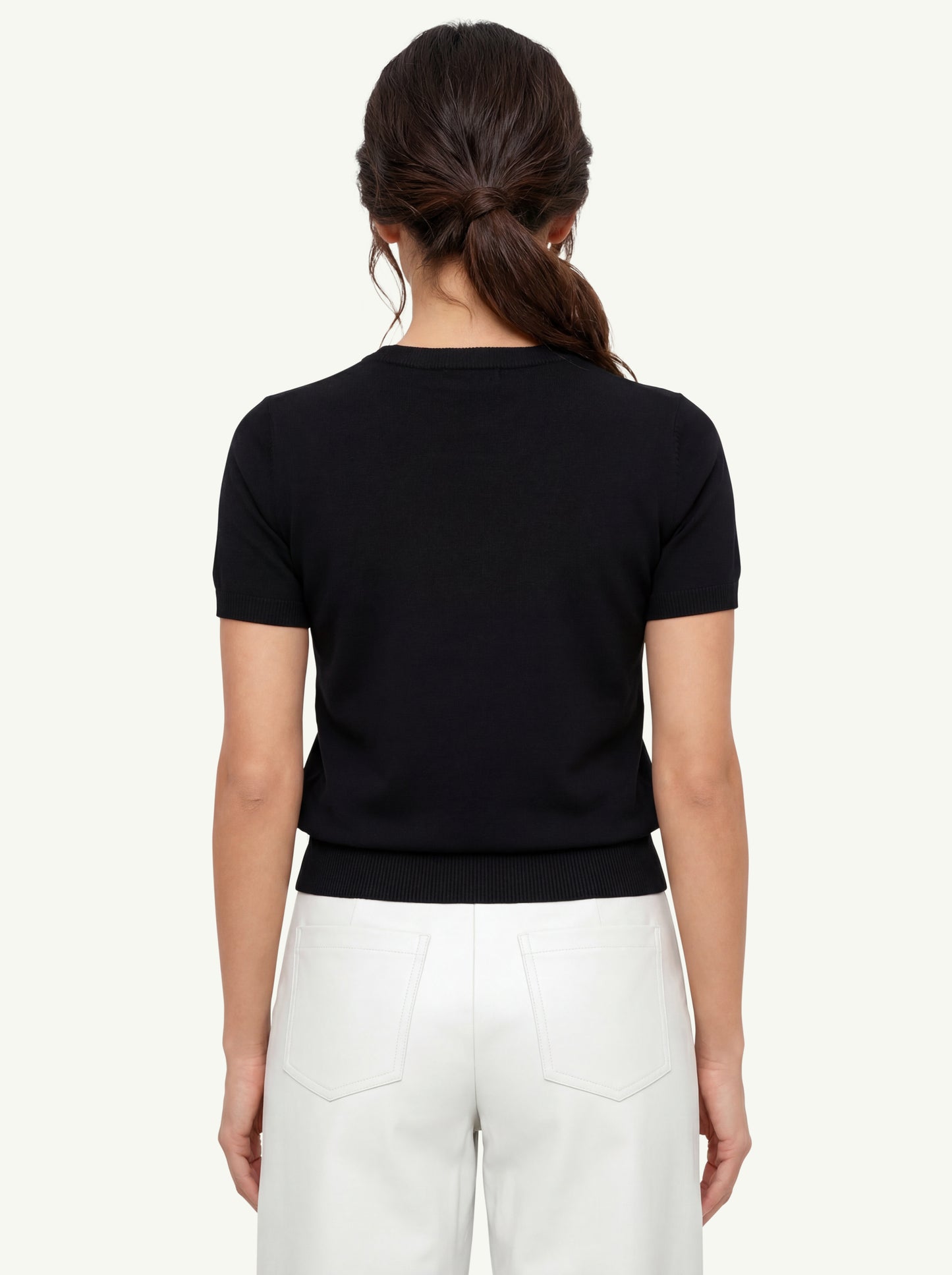  Max Mara S T-shirt Nero - 2
