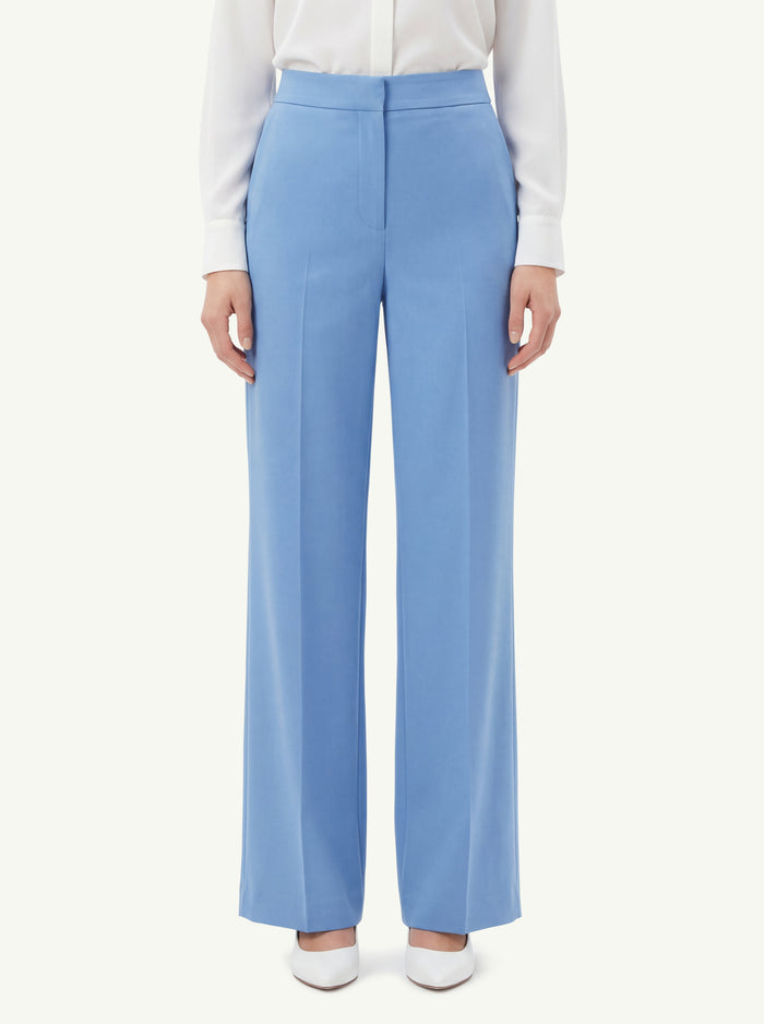  Max Mara Weekend Pantalone Azzurro - 3