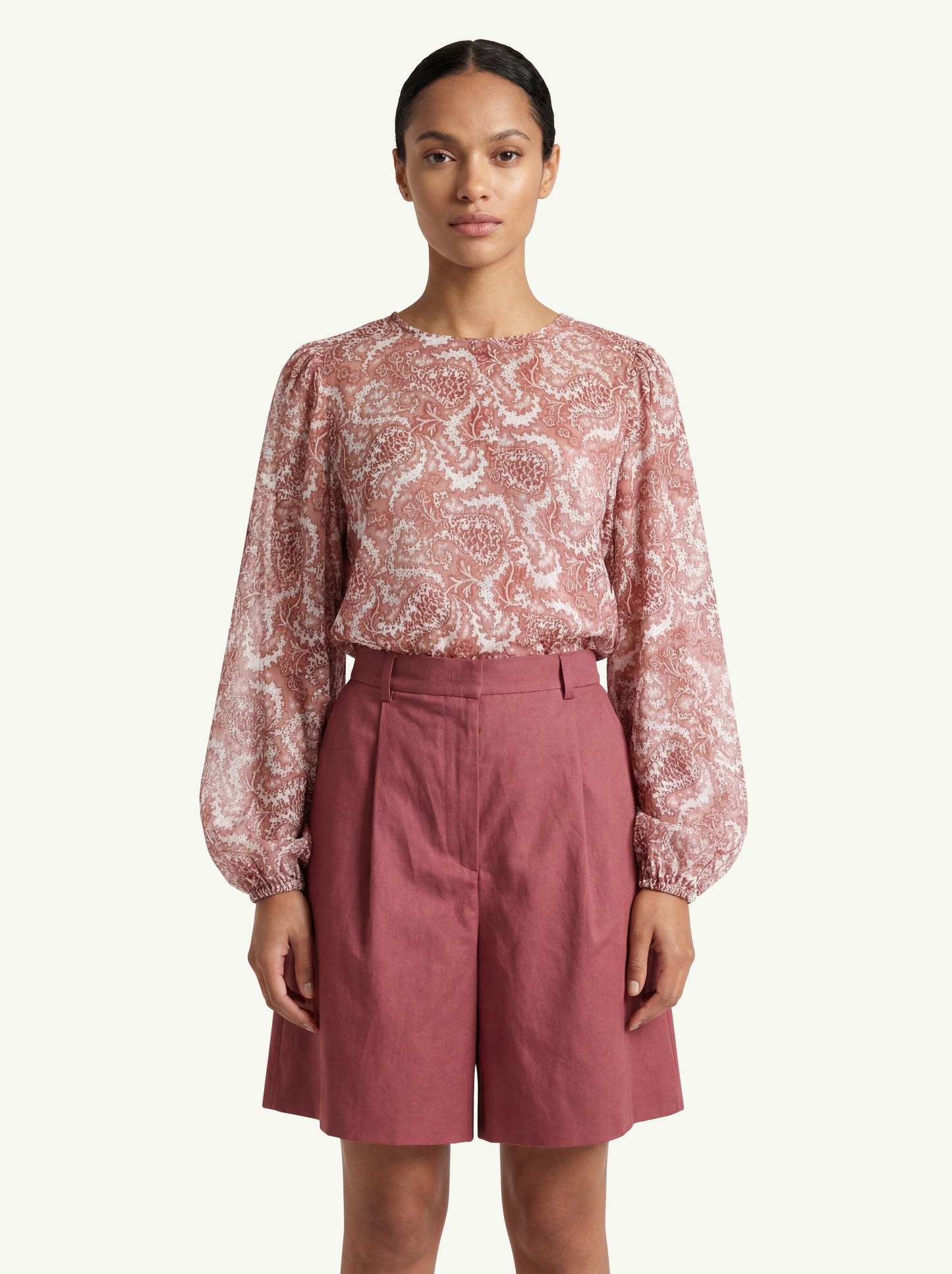  Max Mara Weekend Women's Bermuda Shorts Rosso - 1