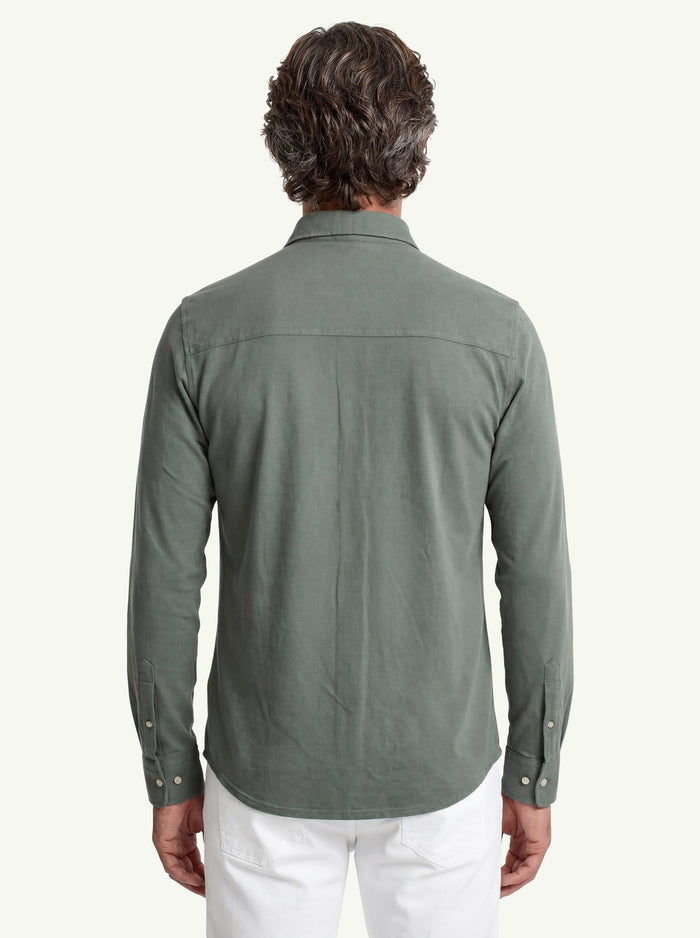 Shirt Robert Ml Superlight Piquet  Uomo Fedeli-2