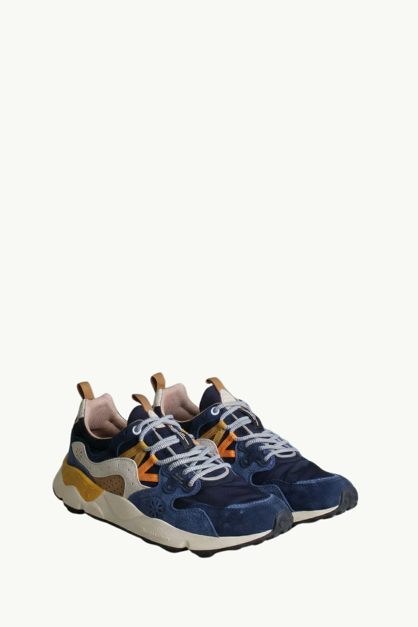  Flower Mountain Sneakers Suede Nyalon Multicolor - 2