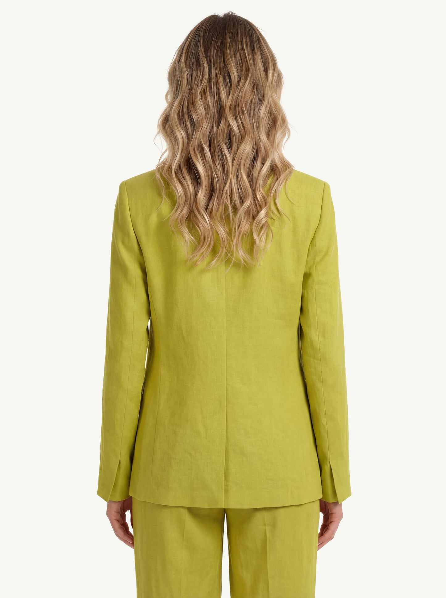  Max Mara S Giacca Giallo - 2