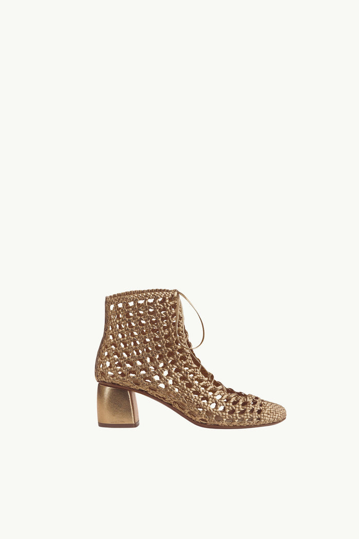 Strong_Strong Women's Chic Hand-Woven Ankle Boot