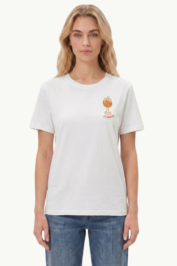 Cotton Tshirt  Donna Mc2 Saint Barth