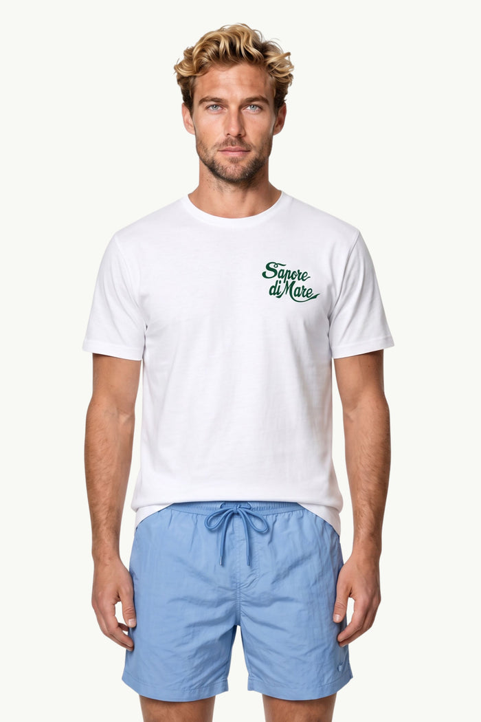 T-Shirt In Cotone  Uomo Mc2 Saint Barth