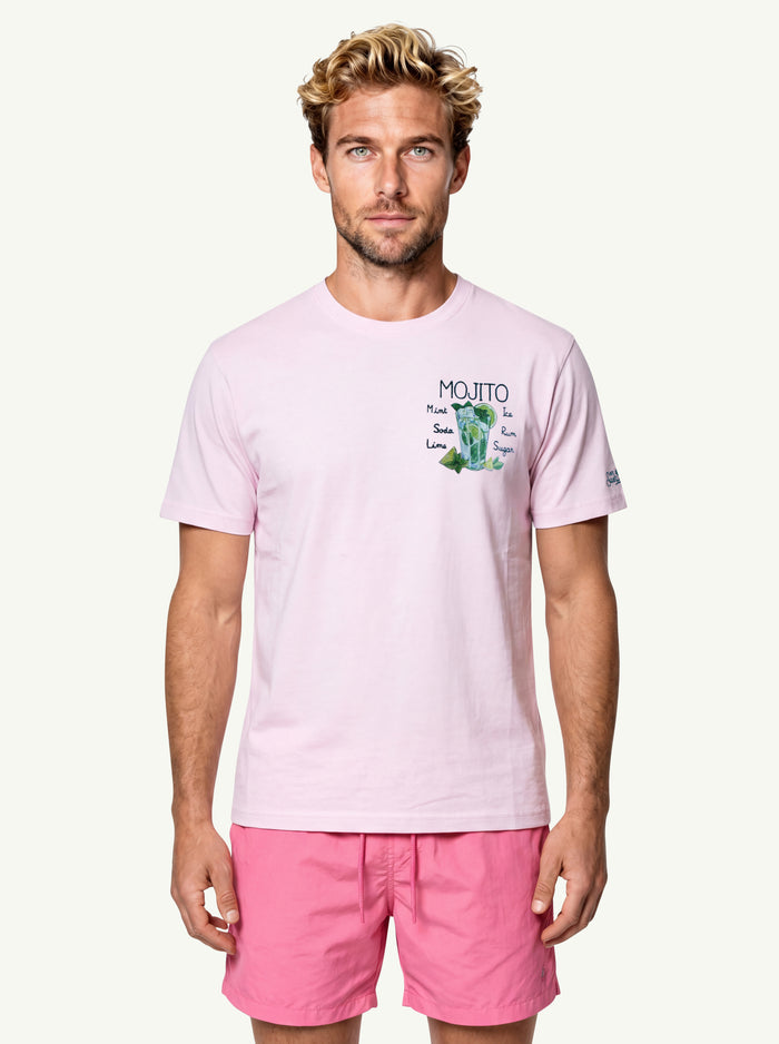 T-Shirt In Cotone  Uomo Mc2 Saint Barth