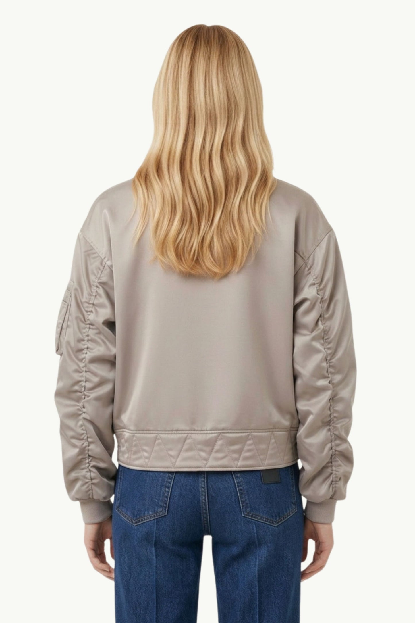  Bombers-w Giubbino Ballerina Beige - 3