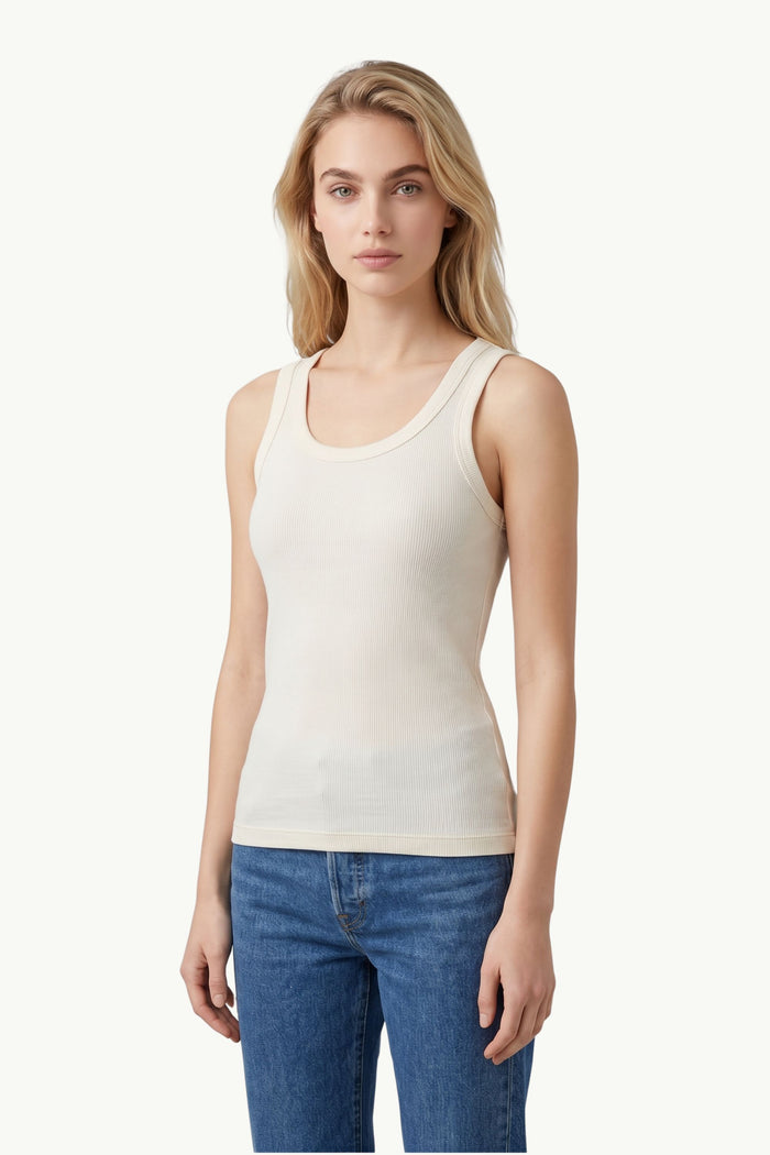 Rib Tank Top Donna Mc2 Saint Barth