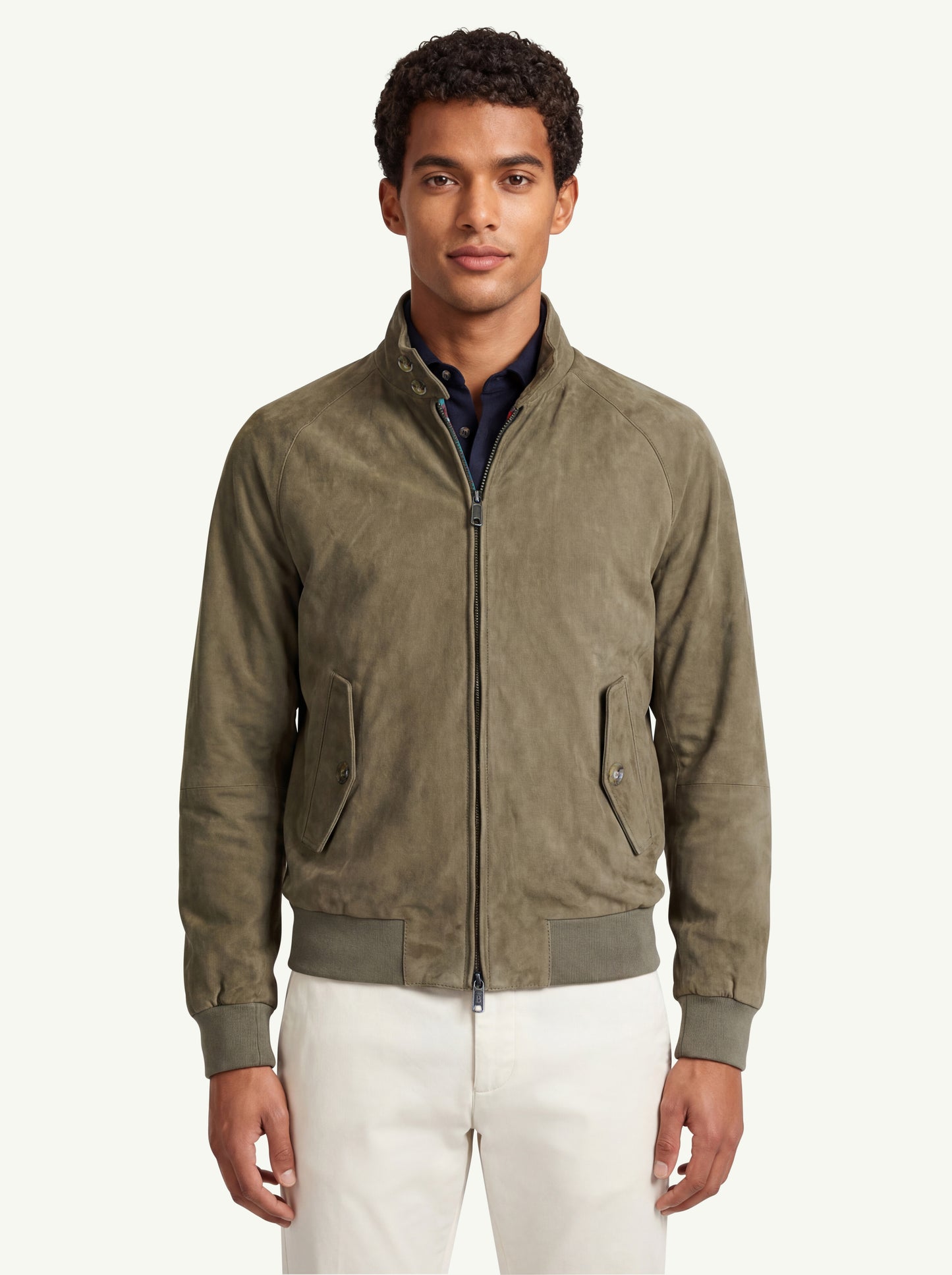  Baracuta G9 Suede Verde - 1