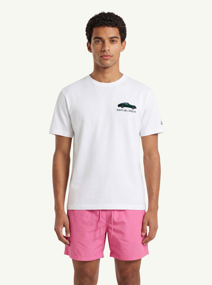 T-Shirt In Cotone  Uomo Mc2 Saint Barth