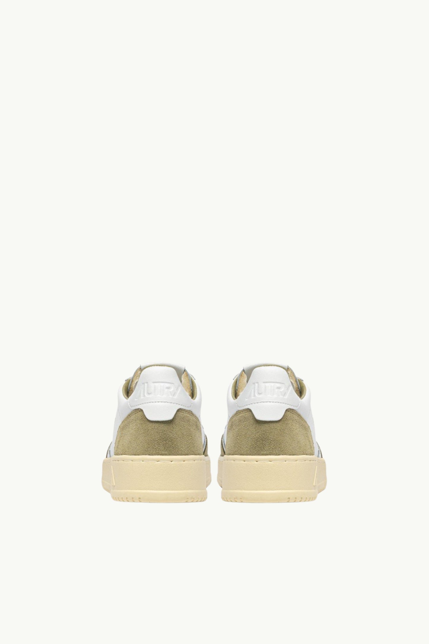  Autry Medalist Low Wom Leat Suede Bianco - 3