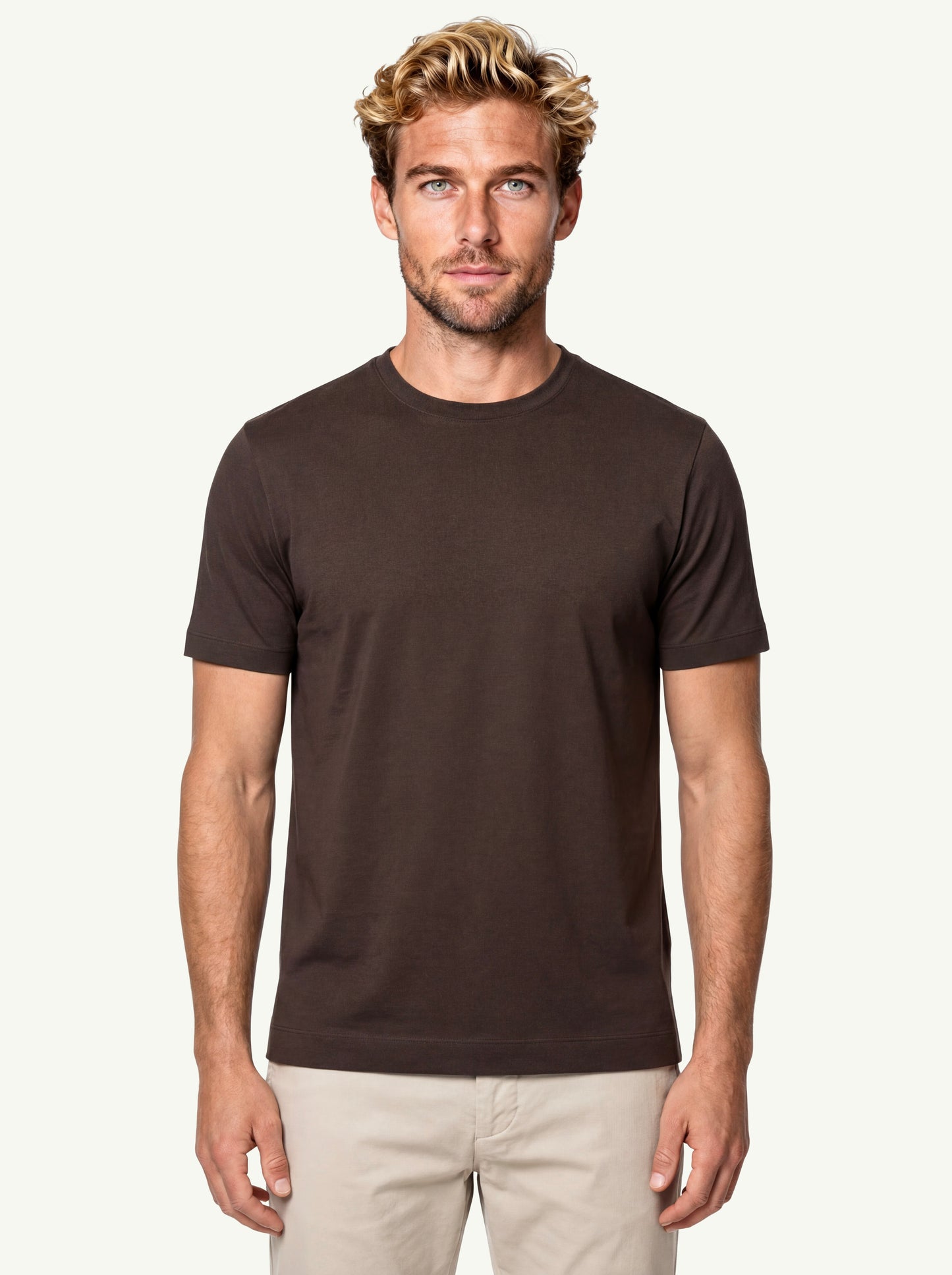  Magazzino Ricambi T-shirt Manica Corta Marrone - 1