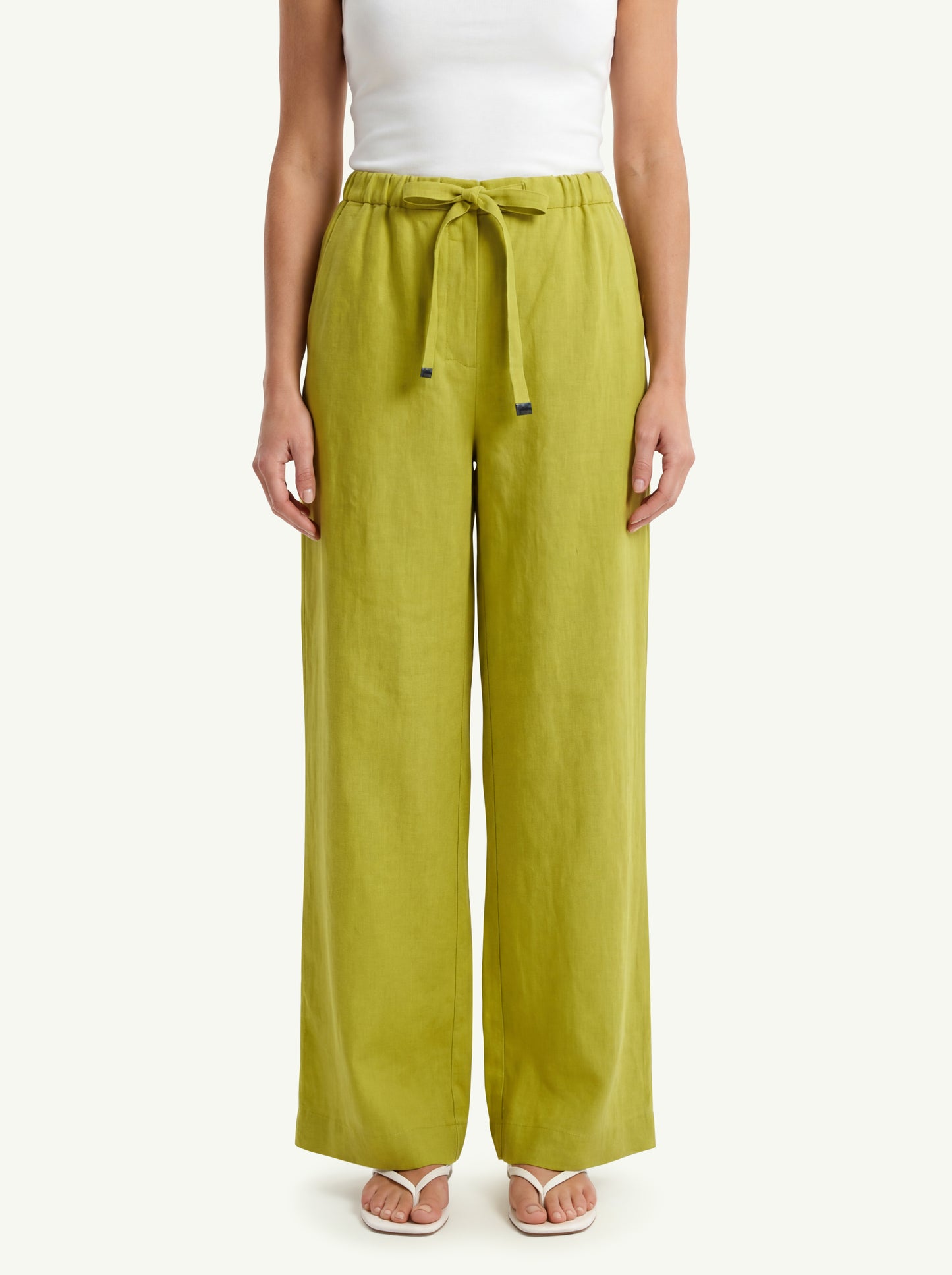  Max Mara S Pantalone Giallo - 1