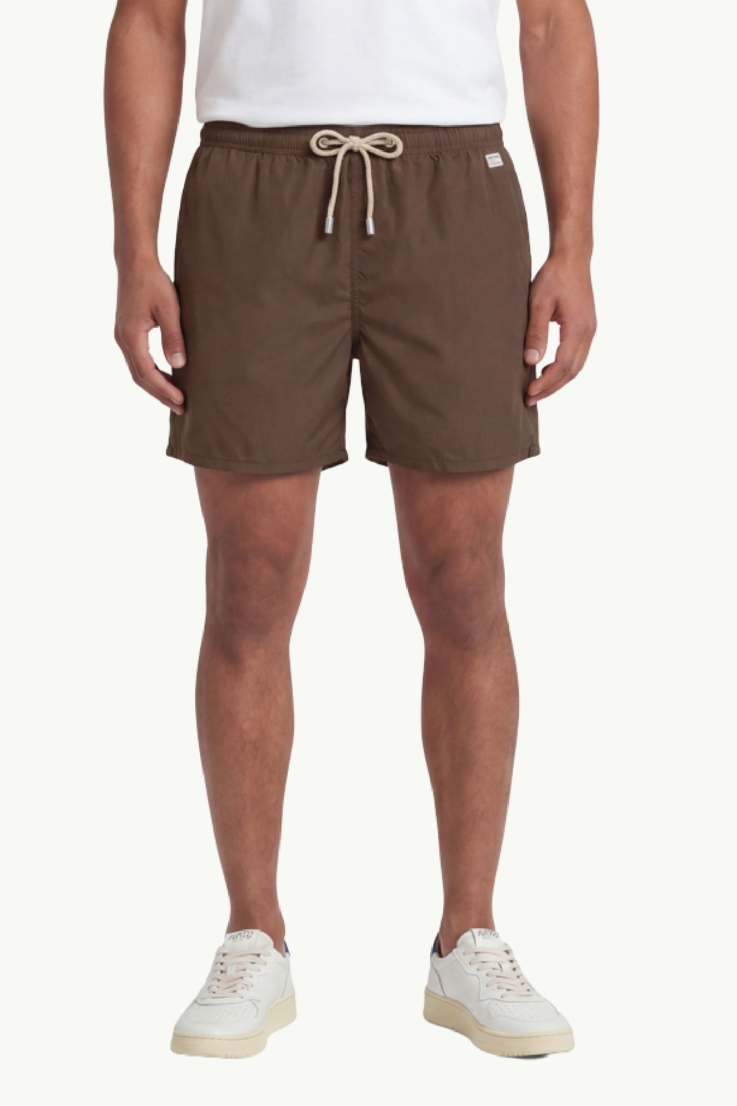  Mc2 Saint Barth Costume Seersucker Marrone - 1