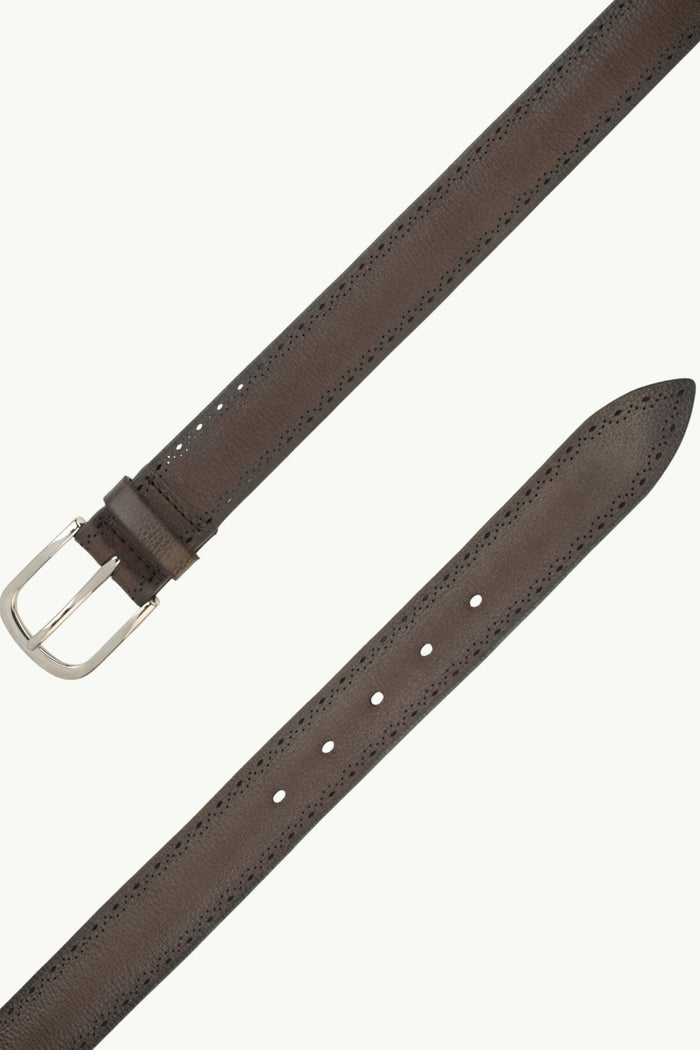 Cintura Chevrette In Pelle Uomo Orciani-2