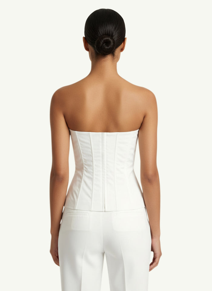 Top Bustier Cotone  Donna Federica Tosi-2