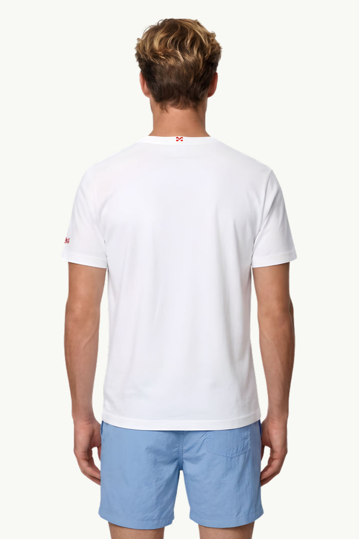 T-Shirt In Cotone Uomo Mc2 Saint Barth-2