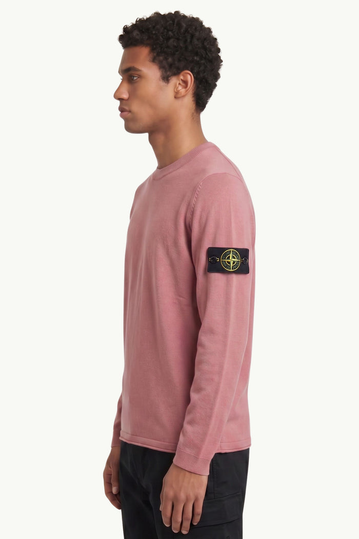  Stone Island Crew Neck Rosa - 3