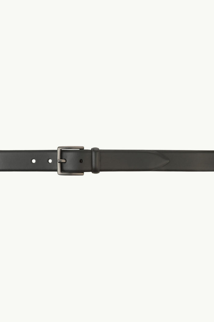  Orciani Men's Monaco Leather Belt Nero - 3