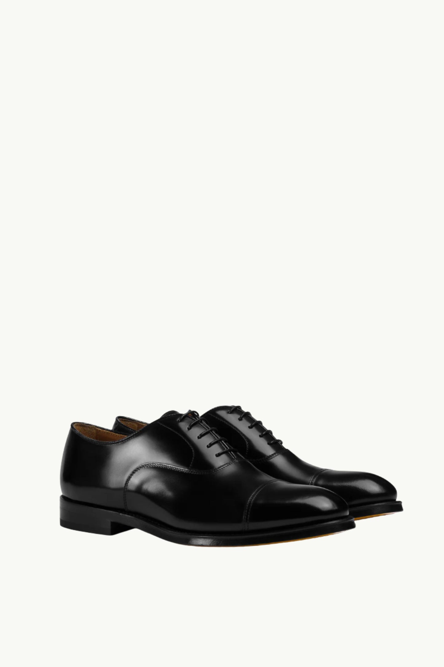  Doucal's Men's Oxford Cap Toe Shoe Nero - 3