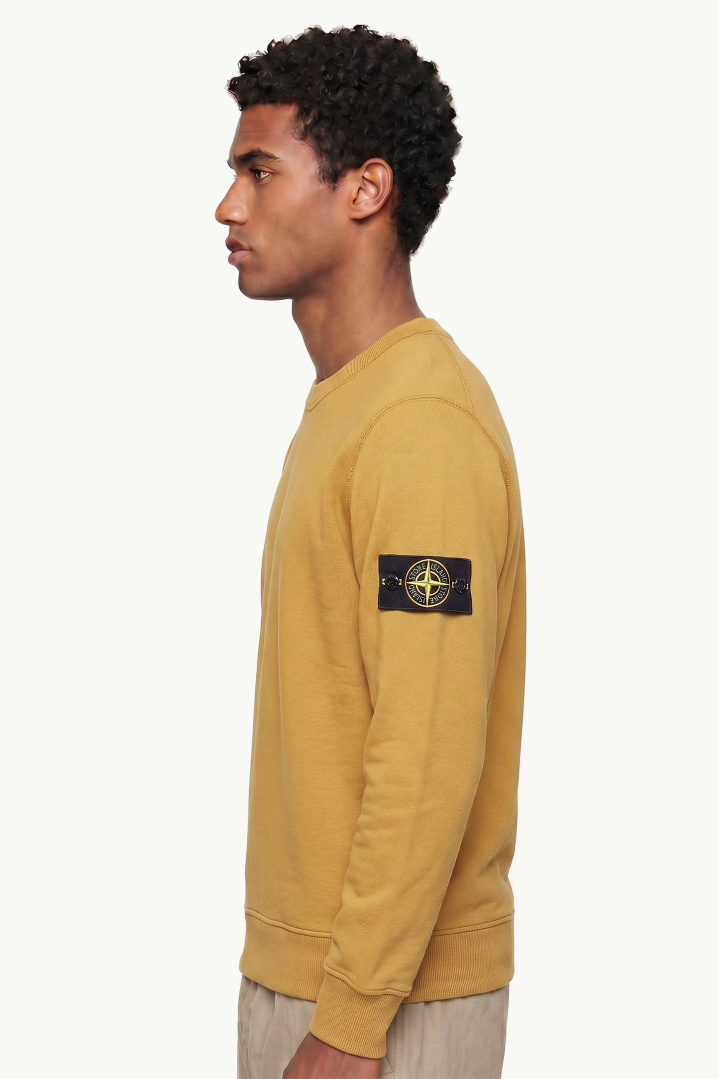  Stone Island Sweatshirt Giallo - 5