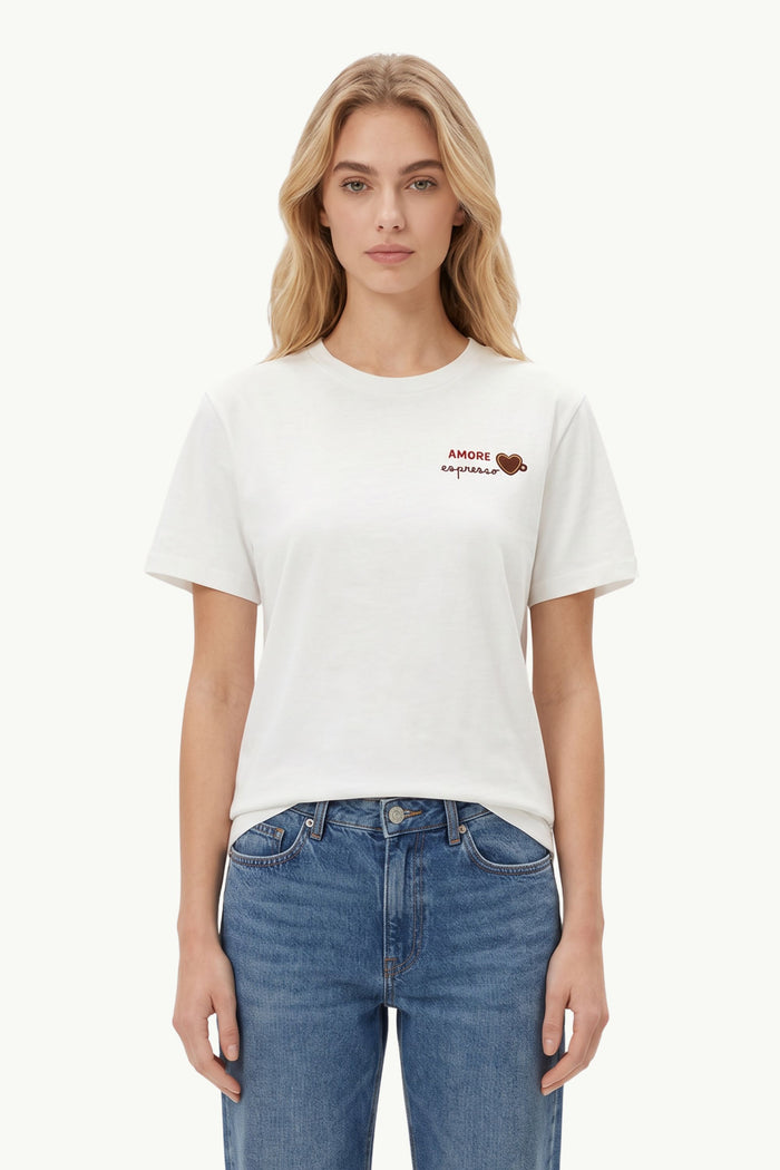 Cotton T Shirt  Donna Mc2 Saint Barth