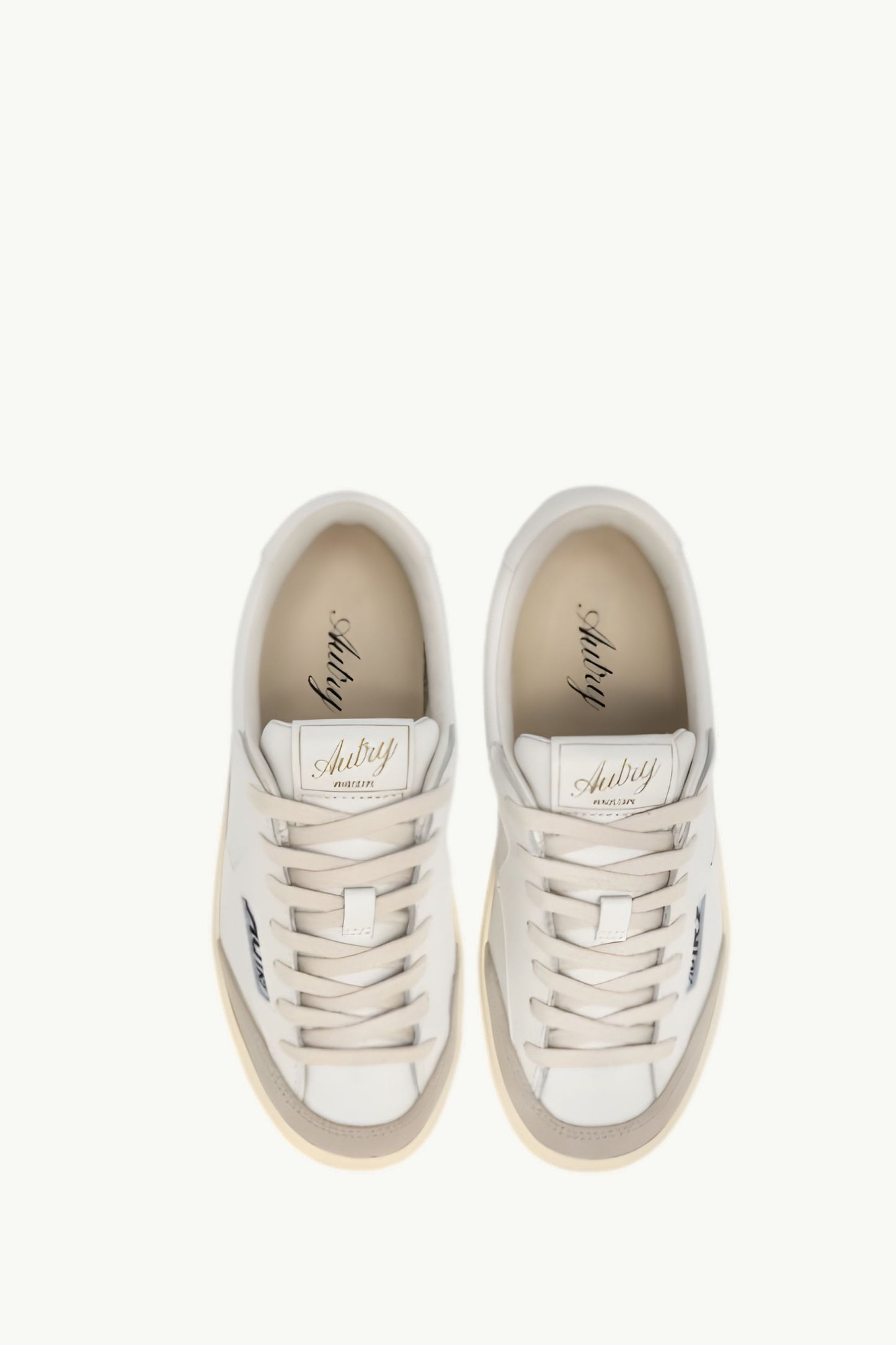  Autry Windscape Low Man Leat Suede Bianco - 4