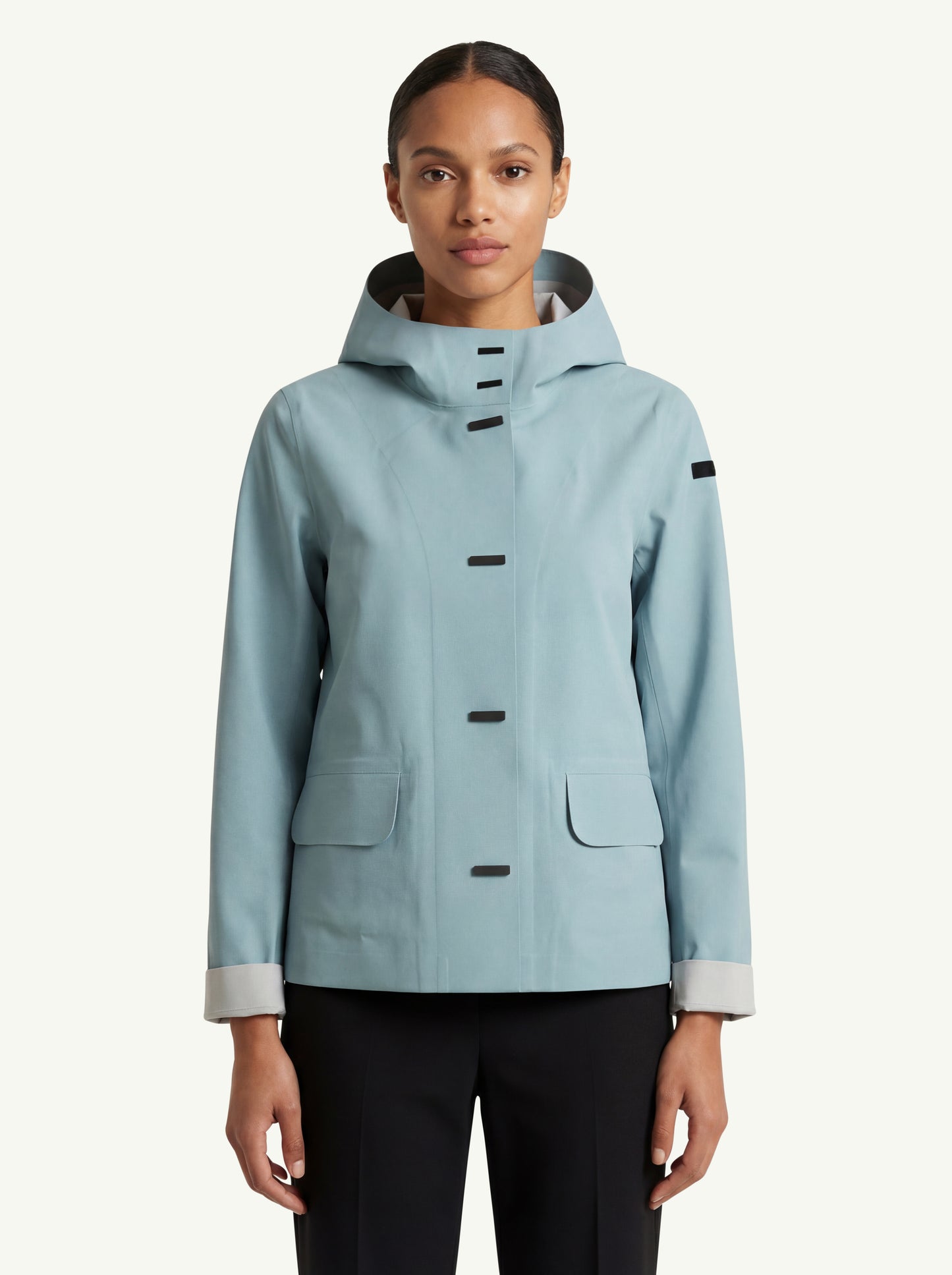  Rrd Giubbino Montecristo Color Hood Wom Blu - 1
