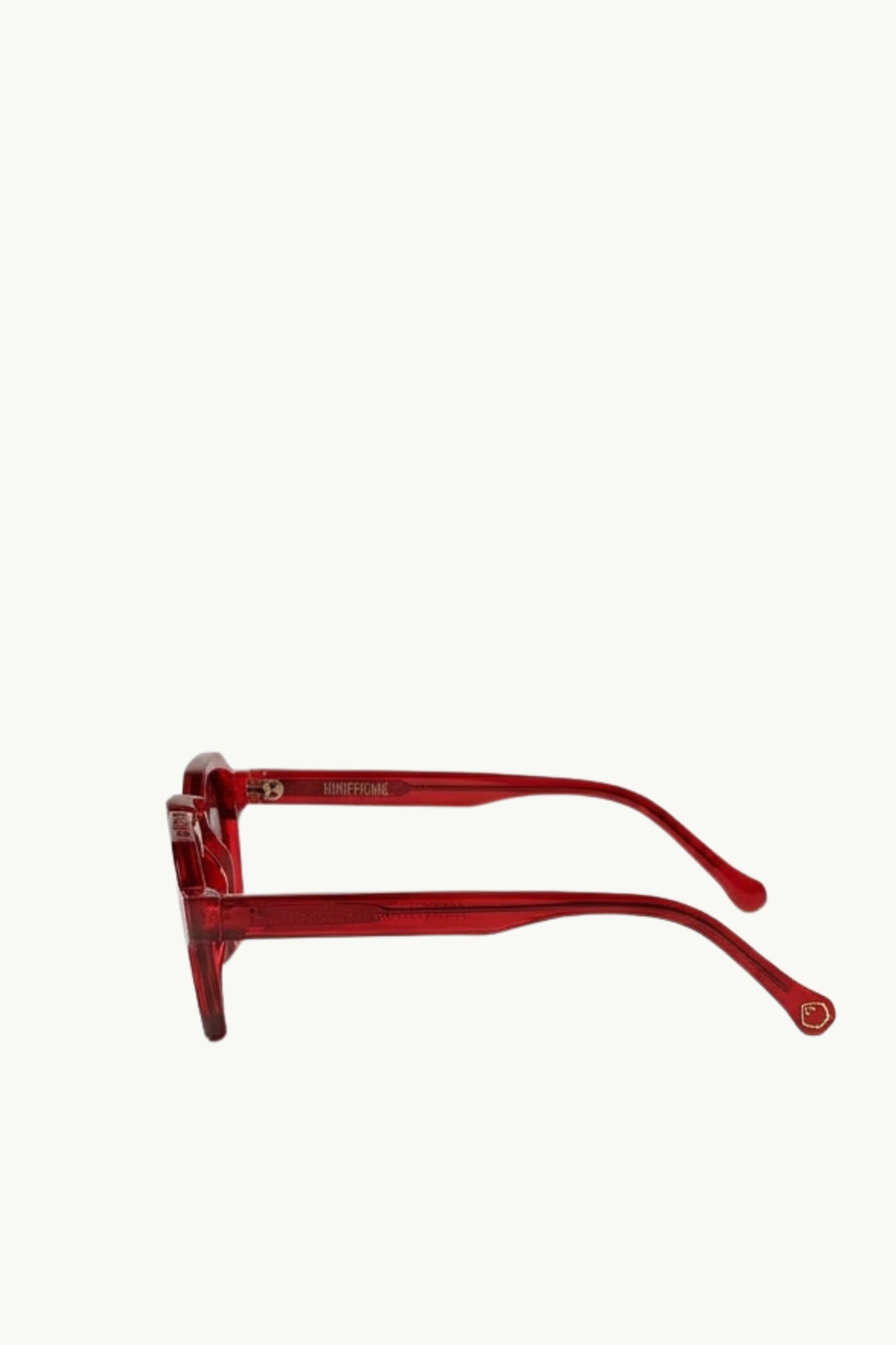  Coccosquare Occhiali Da Sole Lenti Graduate Unisex Rosso - 3