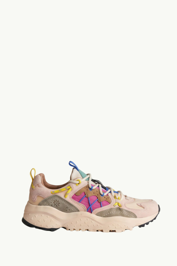  Flower Mountain Sneakers Suede Nylon Ripstop Multicolor - 1