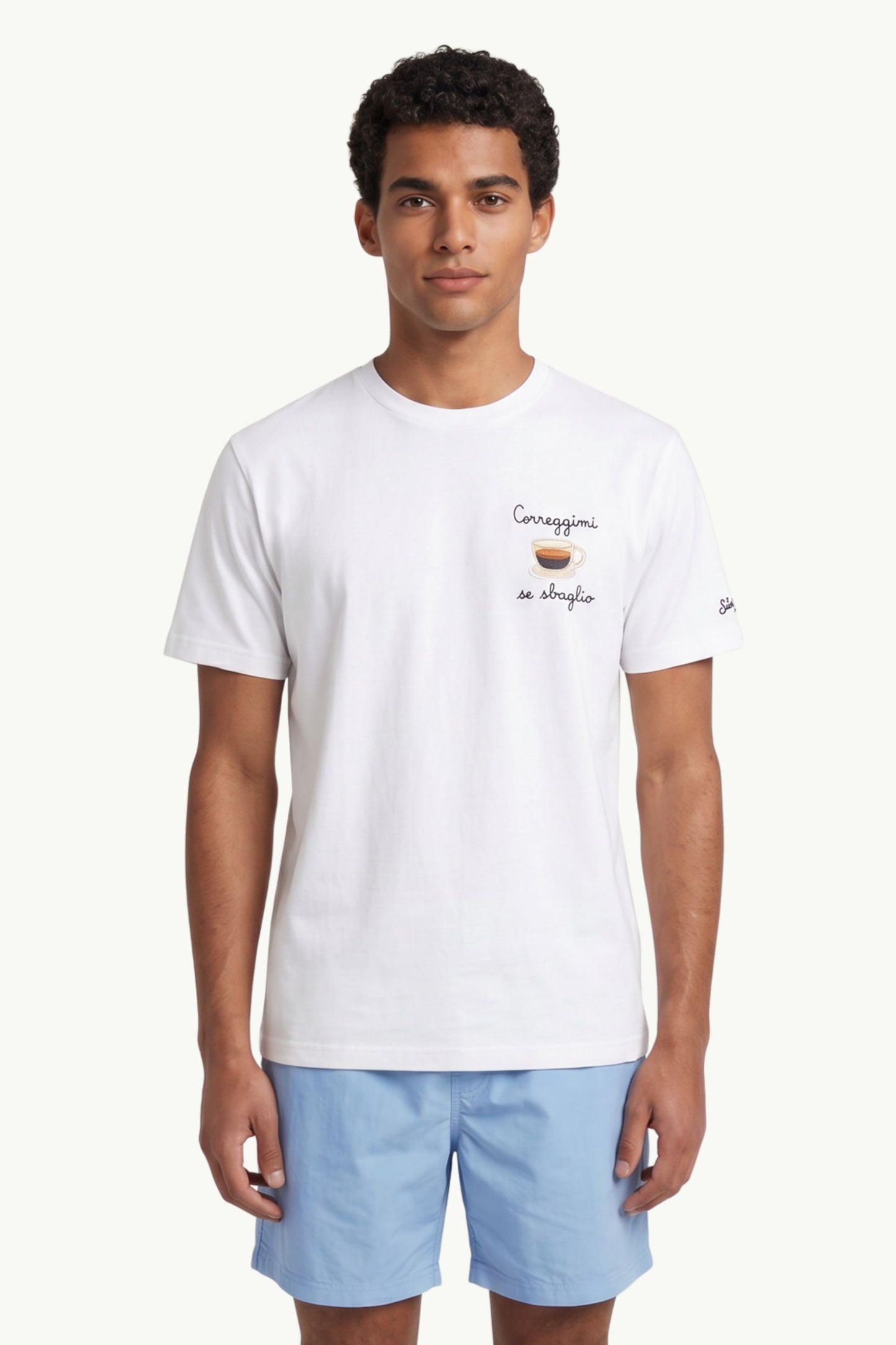  Mc2 Saint Barth T-shirt In Cotone Bianco - 1