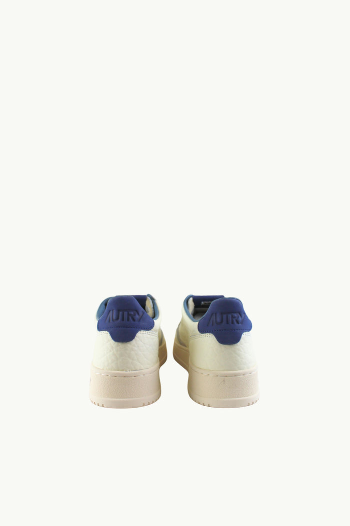  Autry Medalist Low Man Nabuk Eleph Suede Bianco - 3