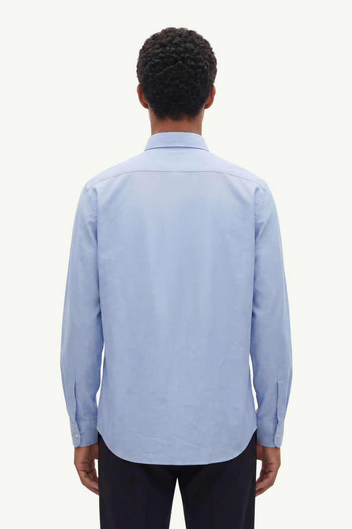  Aspesi Camicia New C Slim Blu - 4