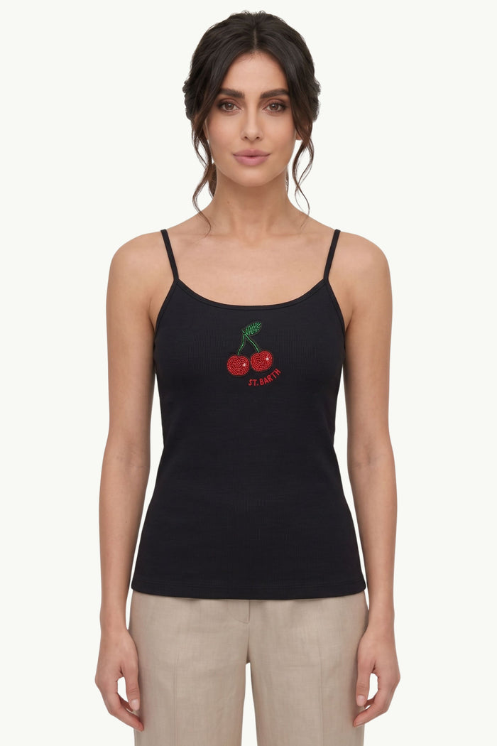 Rib Top Donna Mc2 Saint Barth