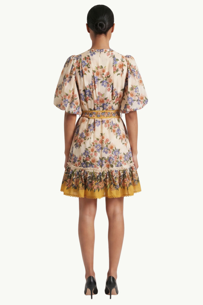 Hilo Stripes Sand Mini Dress Donna Farm Rio-2