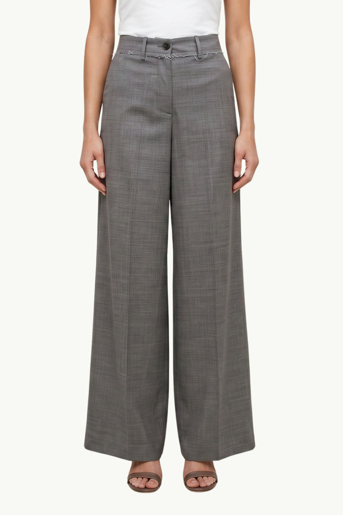 Pantalone Palazzo Taglio Vivo  Donna Nine In The Morning