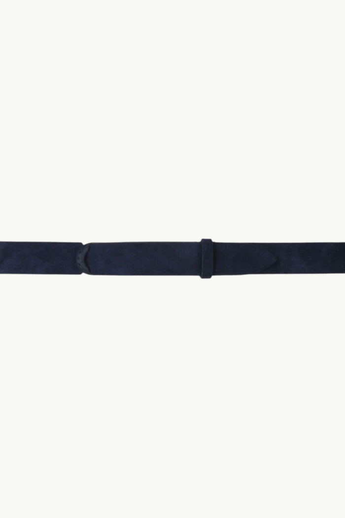 Cintura Nobuckle Suede In Camoscio E Tessuto  Uomo Orciani