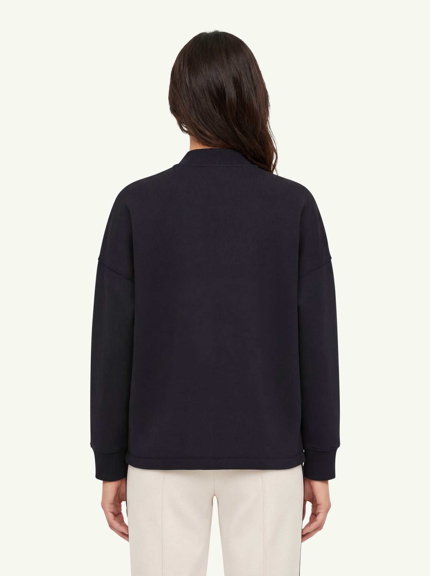  Max Mara S Giubbino In Jersey Nero - 2