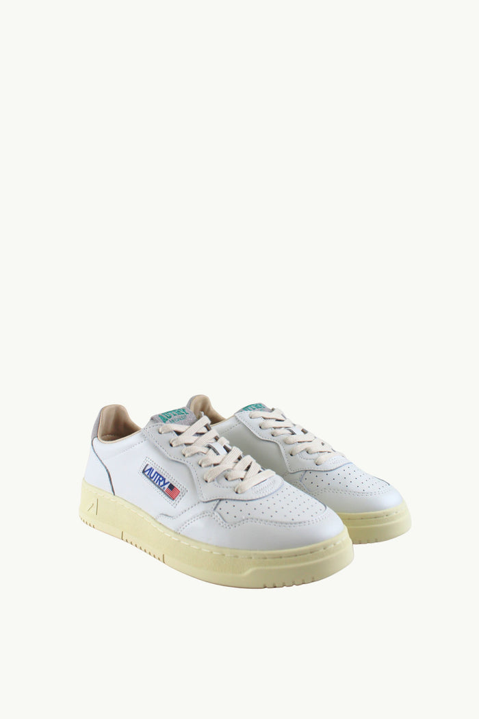 Medalist Low Man Leath Suede Logo Uomo Autry-2