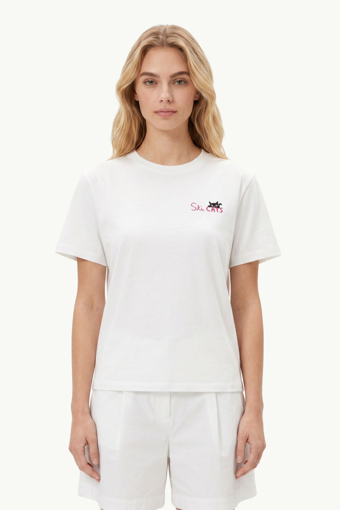 Cotton T Shirt  Donna Mc2 Saint Barth